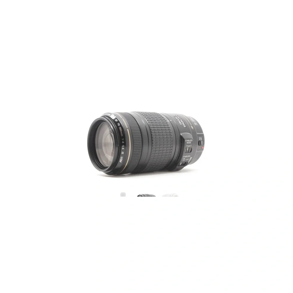 Canon EF 70-300mm f/4-5.6 IS USM Lens - Black and Gold